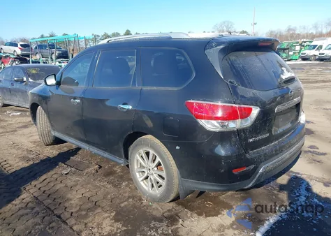 2015 Nissan Pathfinder S from USA, damaged, VIN 5N1AR2MM7FC687337